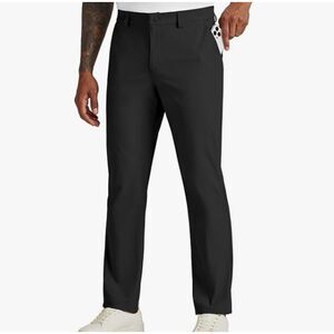 NEW Willit Mens Golf Pants Black Size 38x28 Stretch Quick Dry Performance Casual
